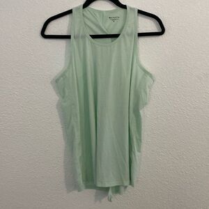 Athleta- mint green crisscross back workout tank-size medium